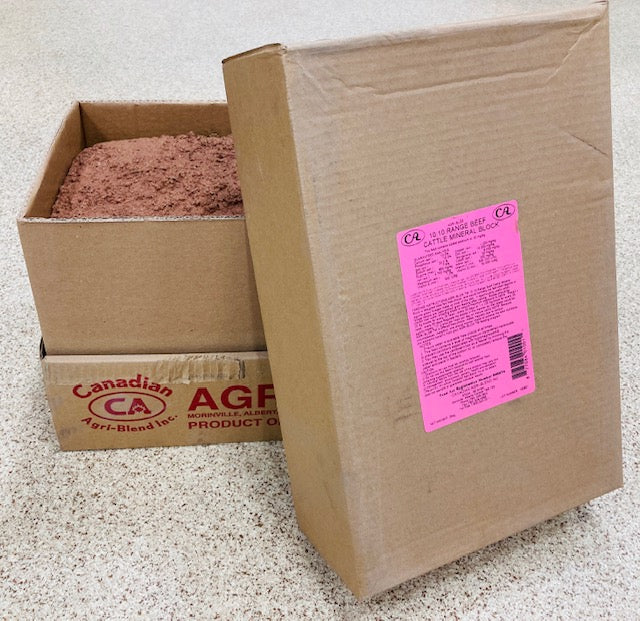 10:10 Range Beef Cattle Mineral 25Kg Block