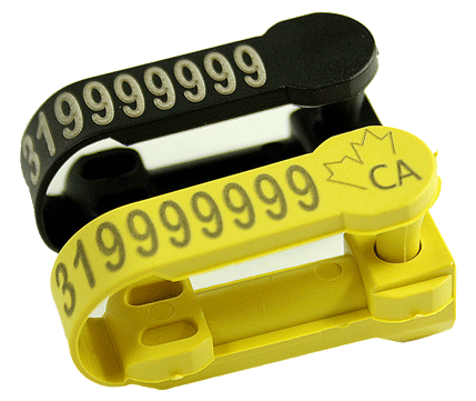 Shearwell Aset Double Tag British Columbia (20/Pack)