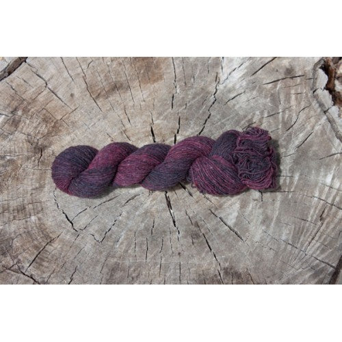 Yarn Do Si Do Lopi Yarn Soft Wool Grey & Burgundy