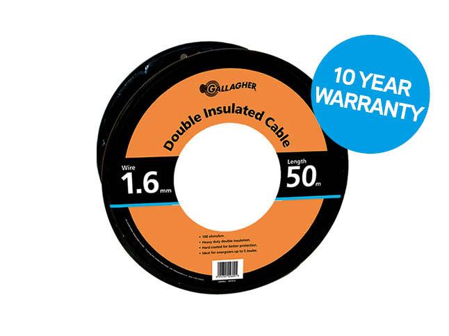 Lead Out Double Insulated Cable 50M Roll