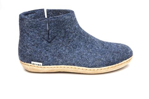 Glerup Boot Denim Leather Sole