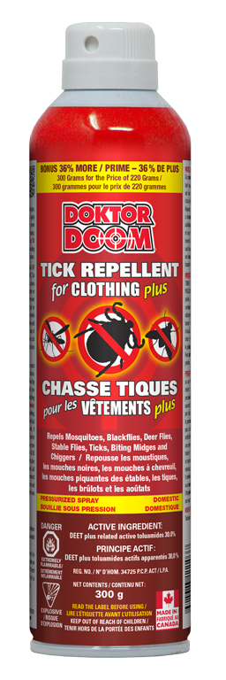 Doktor Doom Tick Repellent For Clothing 220Gm