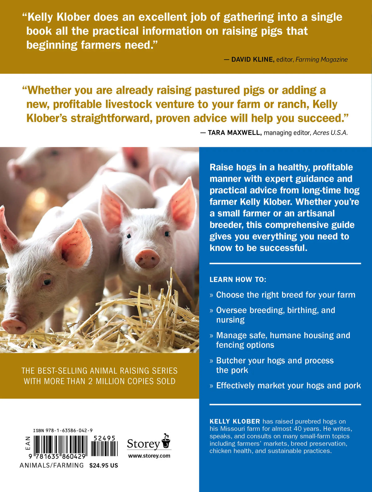 Storey'S Guide To Raising Pigs