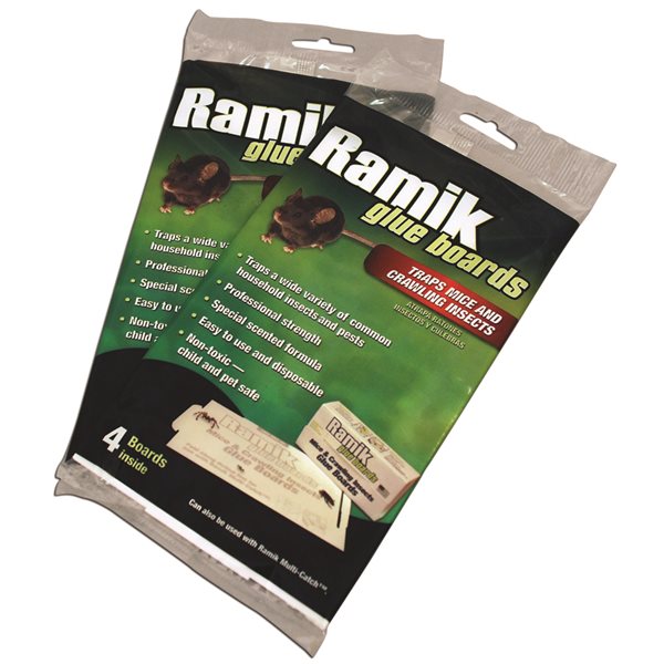 Ramik Mice And Insect Glue Boards 4 Pk