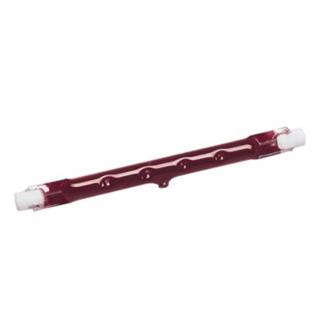 Heat Bulb Tube Red Quartz