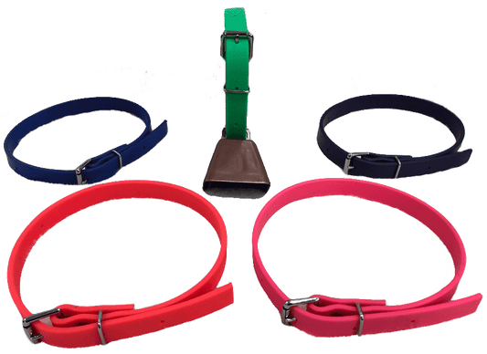 Bell Strap 3/4" Coloured Brahma Webb Leather