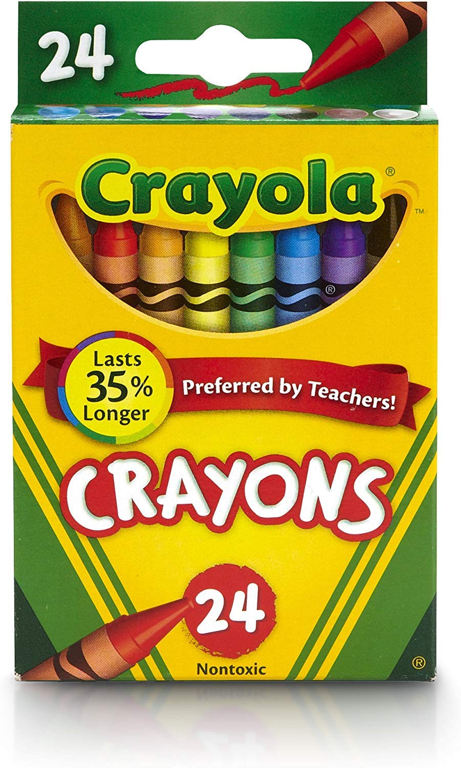 Crayola Wax Crayons 24 Pk