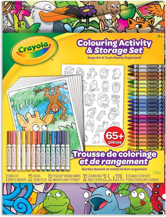 Crayola Colouring Activity & Storage Set