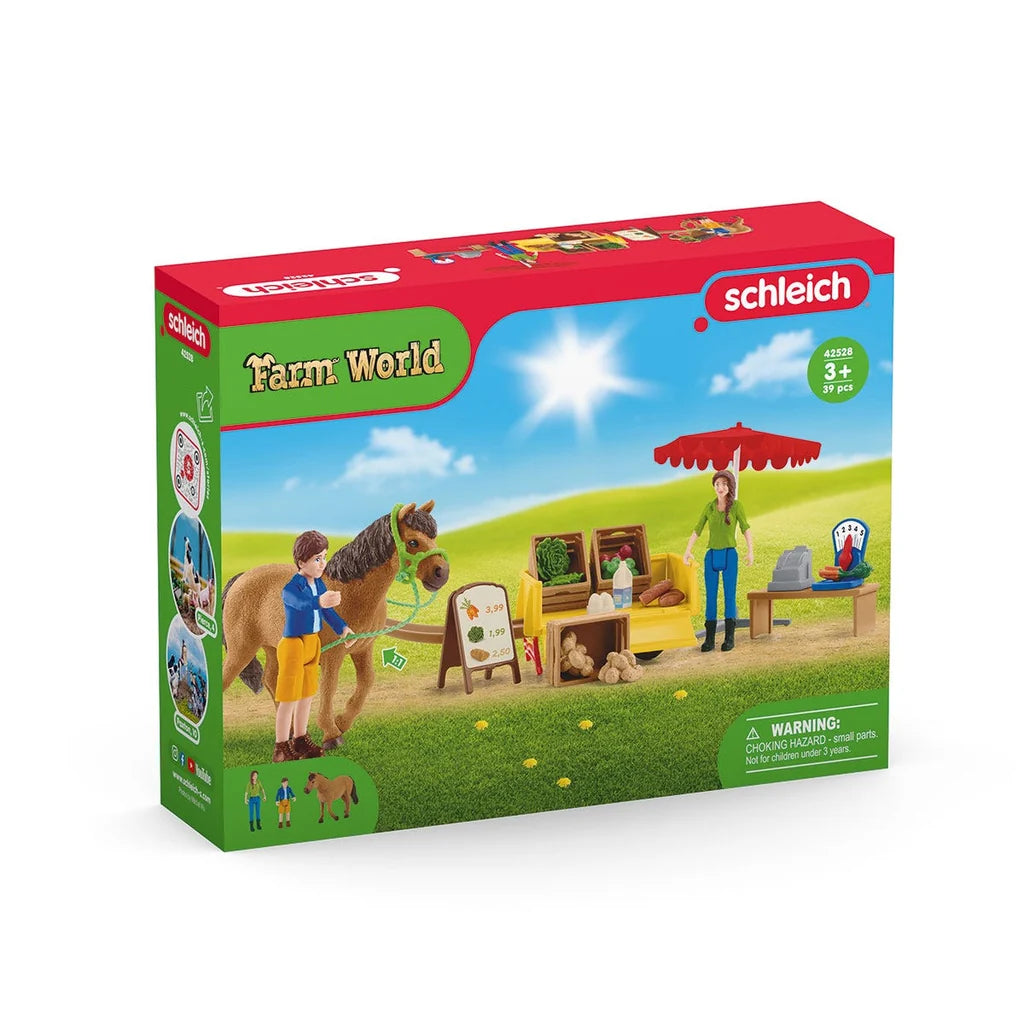 Schleich Farm World: Sunny Day Mobile Farm Stand