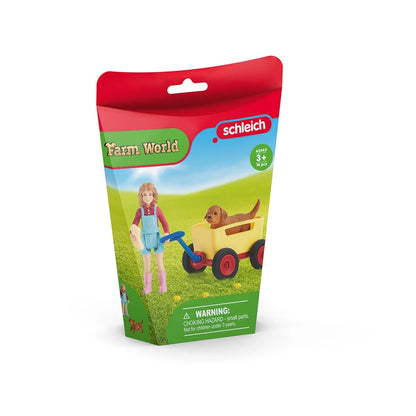 Schleich Farm World: Puppy Wagon
