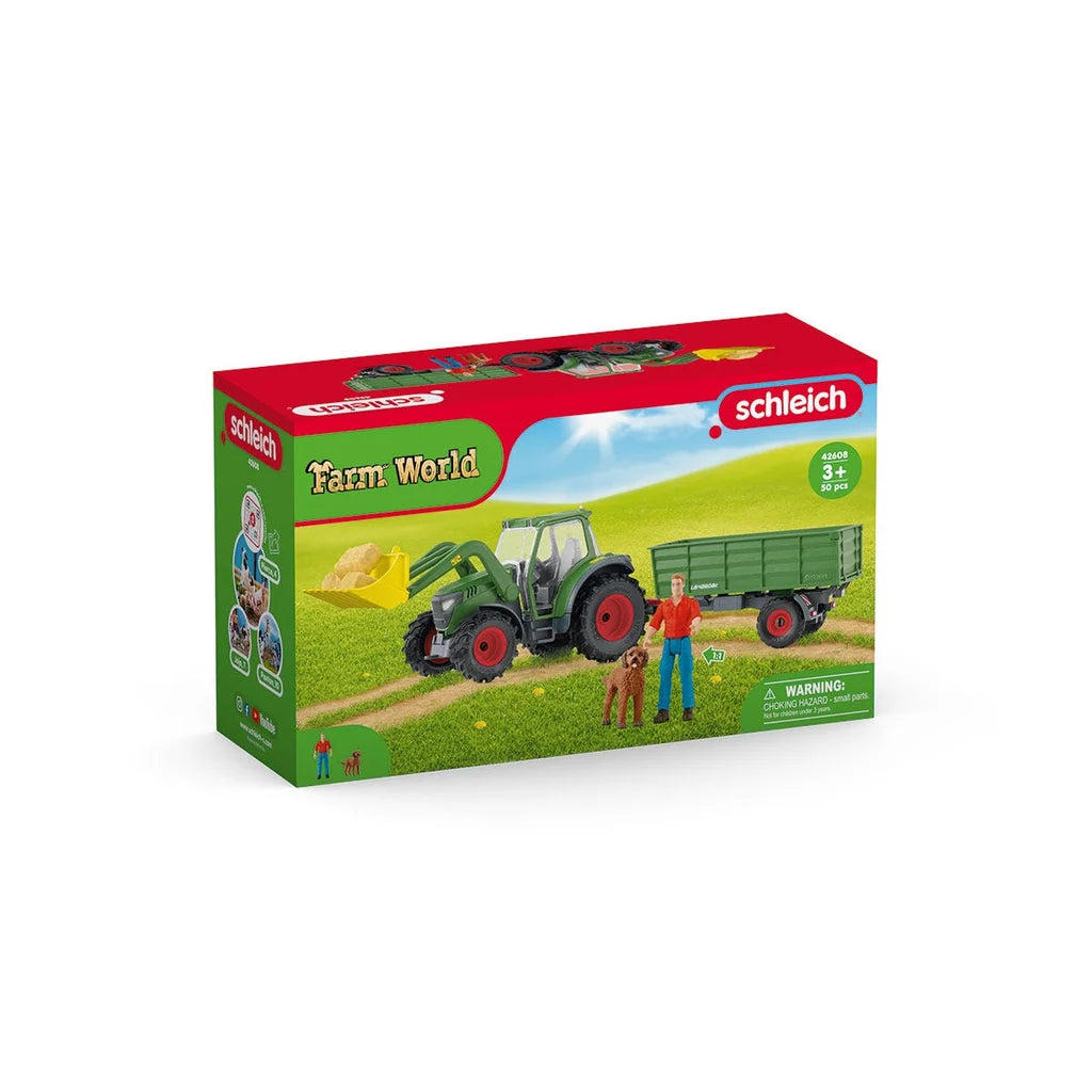 Schleich Tractor With Trailer