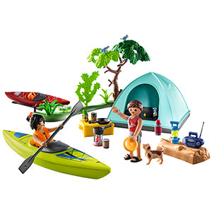Playmobil Campsite With Kayaks