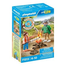 Playmobil Campfire W/Marshmallows
