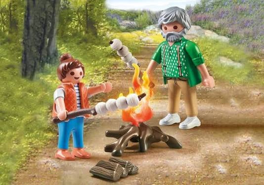 Playmobil Campfire W/Marshmallows