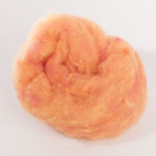 Roving  Peach # 29  1/2 Lb Bag