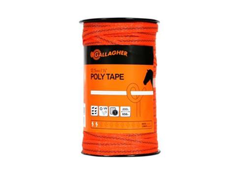 Tape Poly Orange 200M