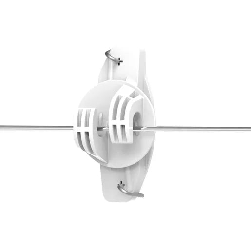 Insulators  Super Wide Wood Post (White) 25/Bag