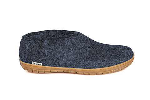 Glerup Shoe  Denim  Rubber Sole