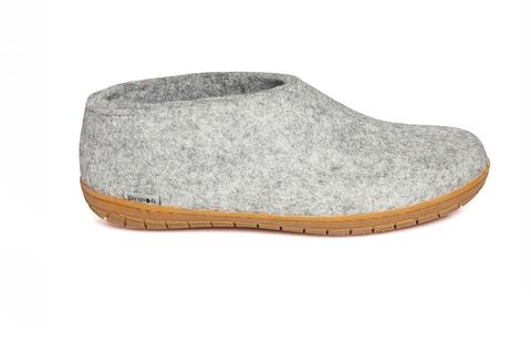 Glerup Shoe  Grey  Rubber Sole
