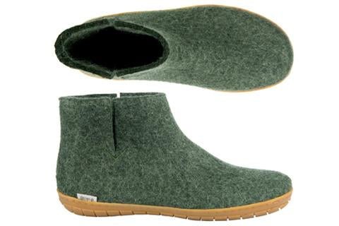 Glerup Boot  Forest  Rubber Sole