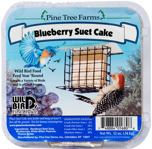 Bird Suet Cake Blueberry 340G