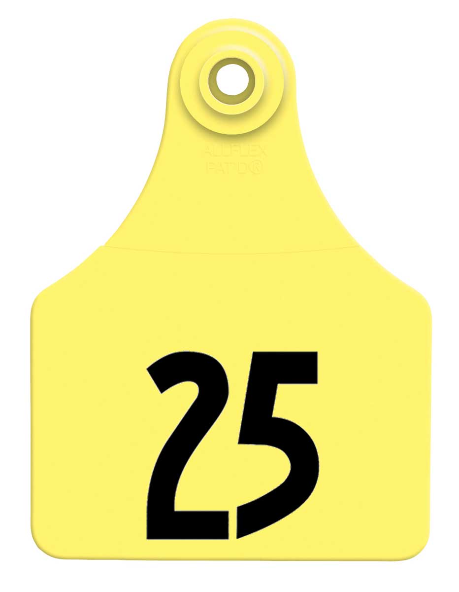 Allflex Lrg No. Yellow