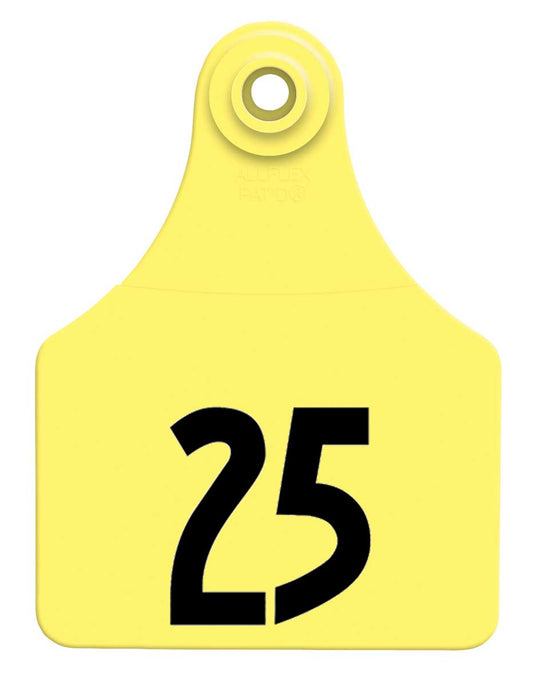 Allflex Lrg No. Yellow