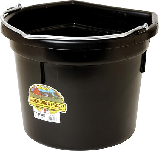 Bucket, 12Qt Hd Flatback