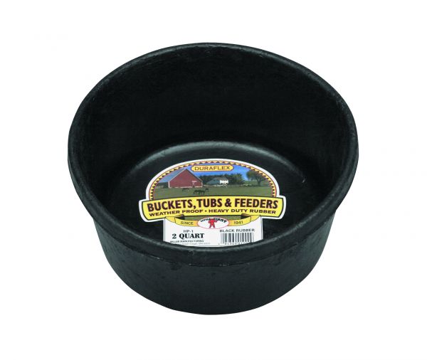 Feeder  Rubber Feeder Pan 2 Qt Miller