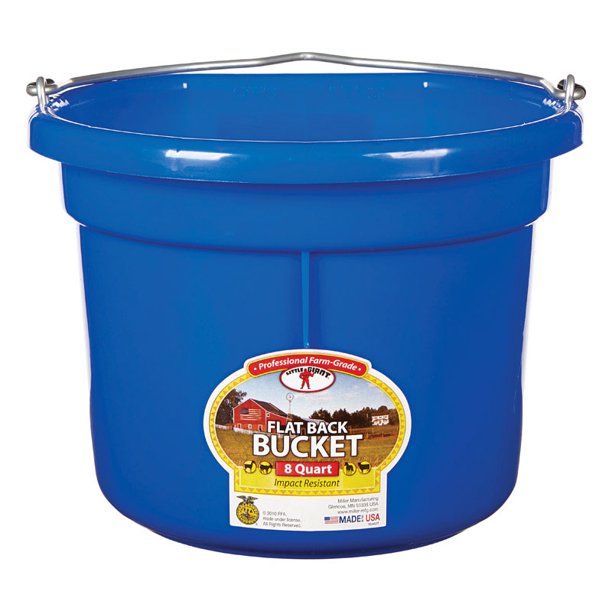Bucket Flatback 8 Qt