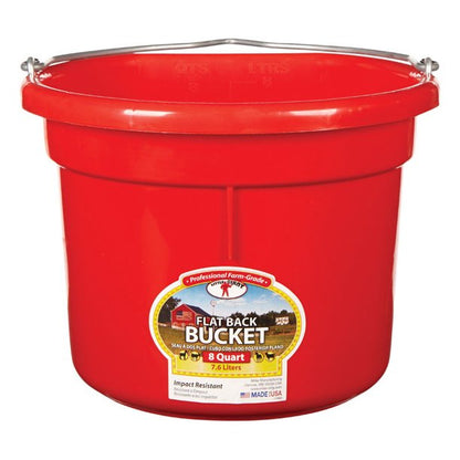 Bucket Flatback 8 Qt
