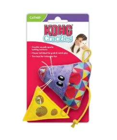Crackles & Cheez Mouse By Kong Cat Toy