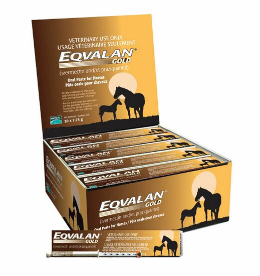 Horse Dewormers  Eqvalan Gold Oral Paste 7.74Gm