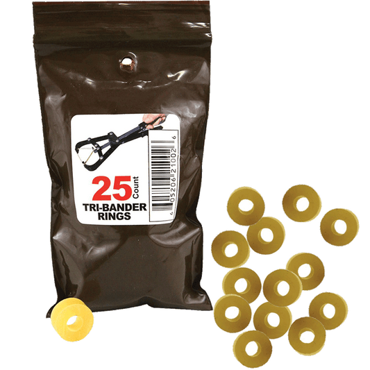 Bander  Bands For Tribander Castrator 25/Pack