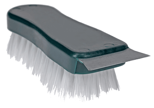 Tool  Comb Brush Green C/W Scraper  Lister