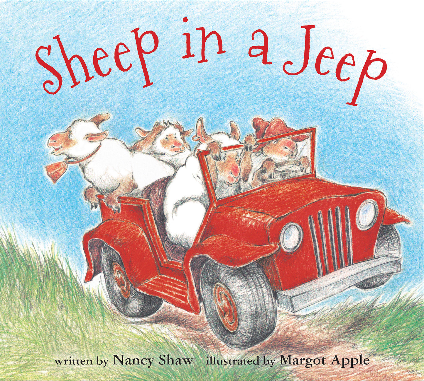 Sheep In A Jeep  Board Book