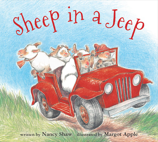 Sheep In A Jeep  Board Book