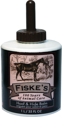Fiske'S Hoof & Hide Balm 1L With Brush