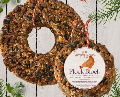 Simply Grubs Flock Block 10Cm