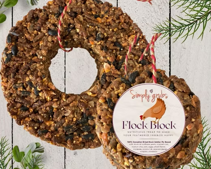 Simply Grubs Flock Block 15Cm