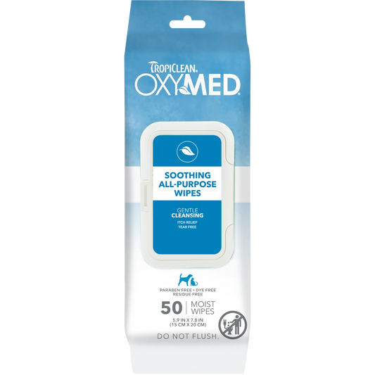 Tcl Oxy Med Soothing Relief Wipes 50 Ct