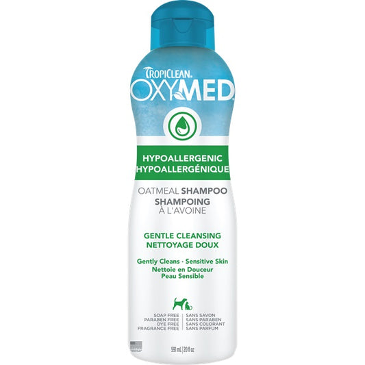 Tcl Oxy Med Hypo Allergenic Shampoo 20 Oz