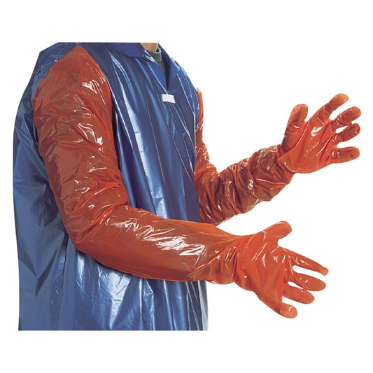 Ob Gloves 92Cm Orange 1.1Mil  100/Box