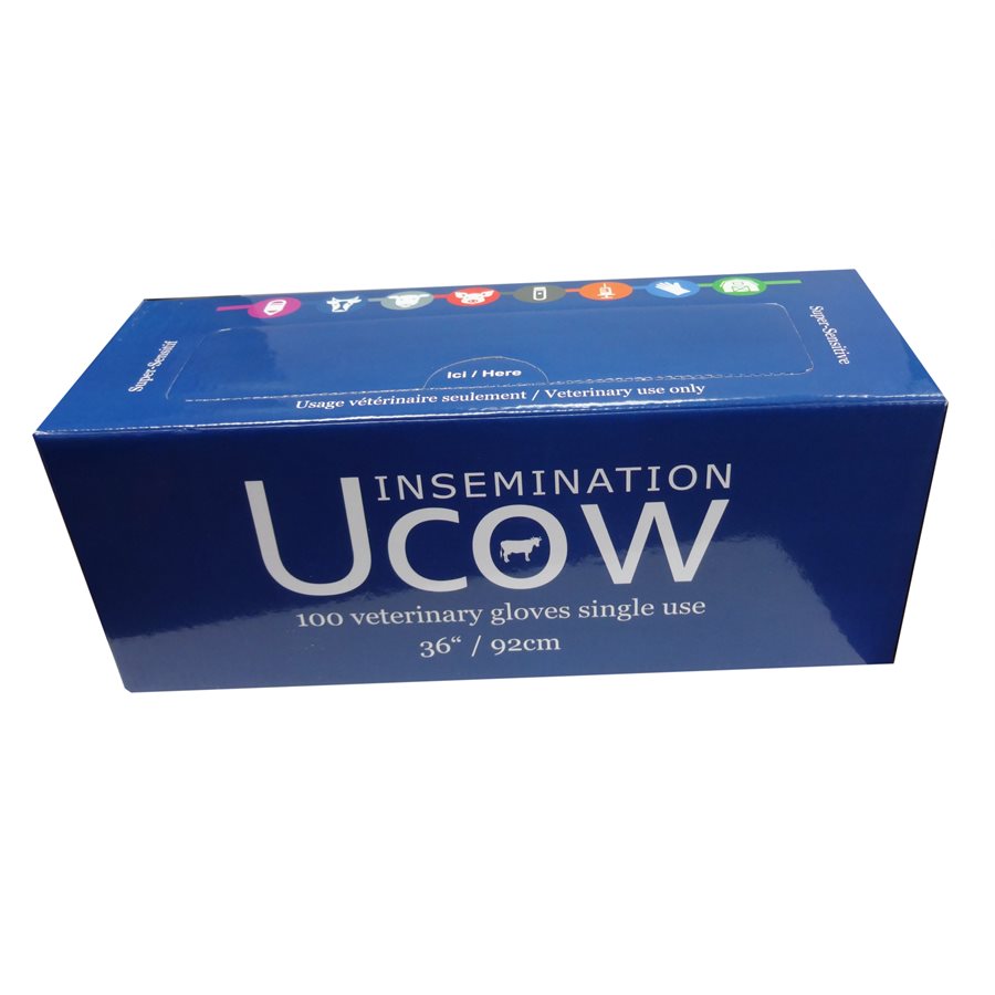 Ob Gloves 92Cm Clear 1 Mil  100/Box