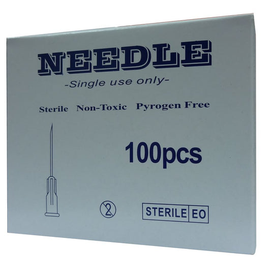 Needles Poly Hub 20G X 1/2  100 Box