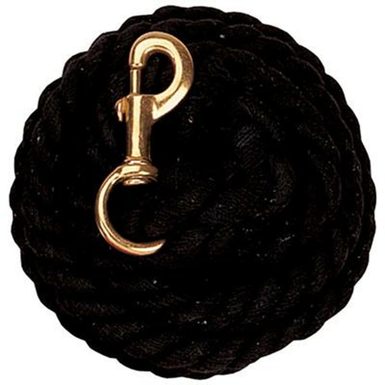Horse  Colored Cotton Lead Ropes Sb 225 Snap Solid
