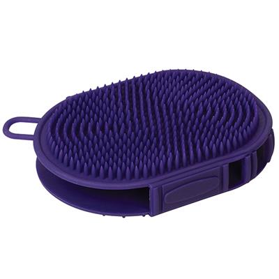 Wash Mitt 2 Sided Black Or Purple