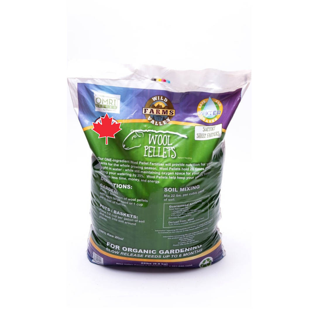 Wild Valley Farm  Wool Pellets Bag Large 22 Lb