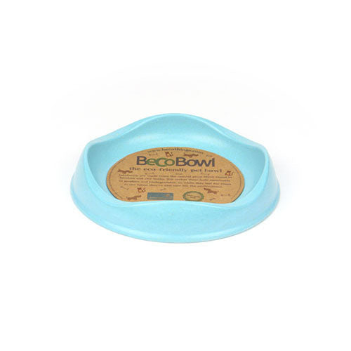 Cat Bowl  Recycled Bamboo  Blue