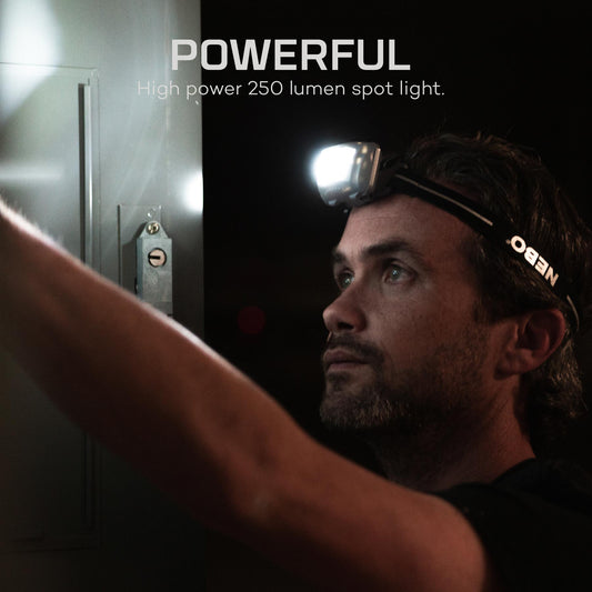 Flashlight Nebo Duo Head Lamp 250+ Lumens